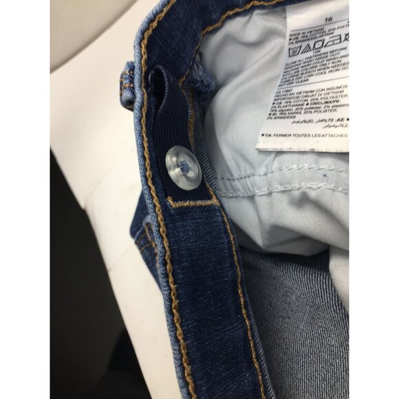 Old Navy Girls/Juniors Blue Jean Denim Size 16 with Pockets - Picture 6 of 7